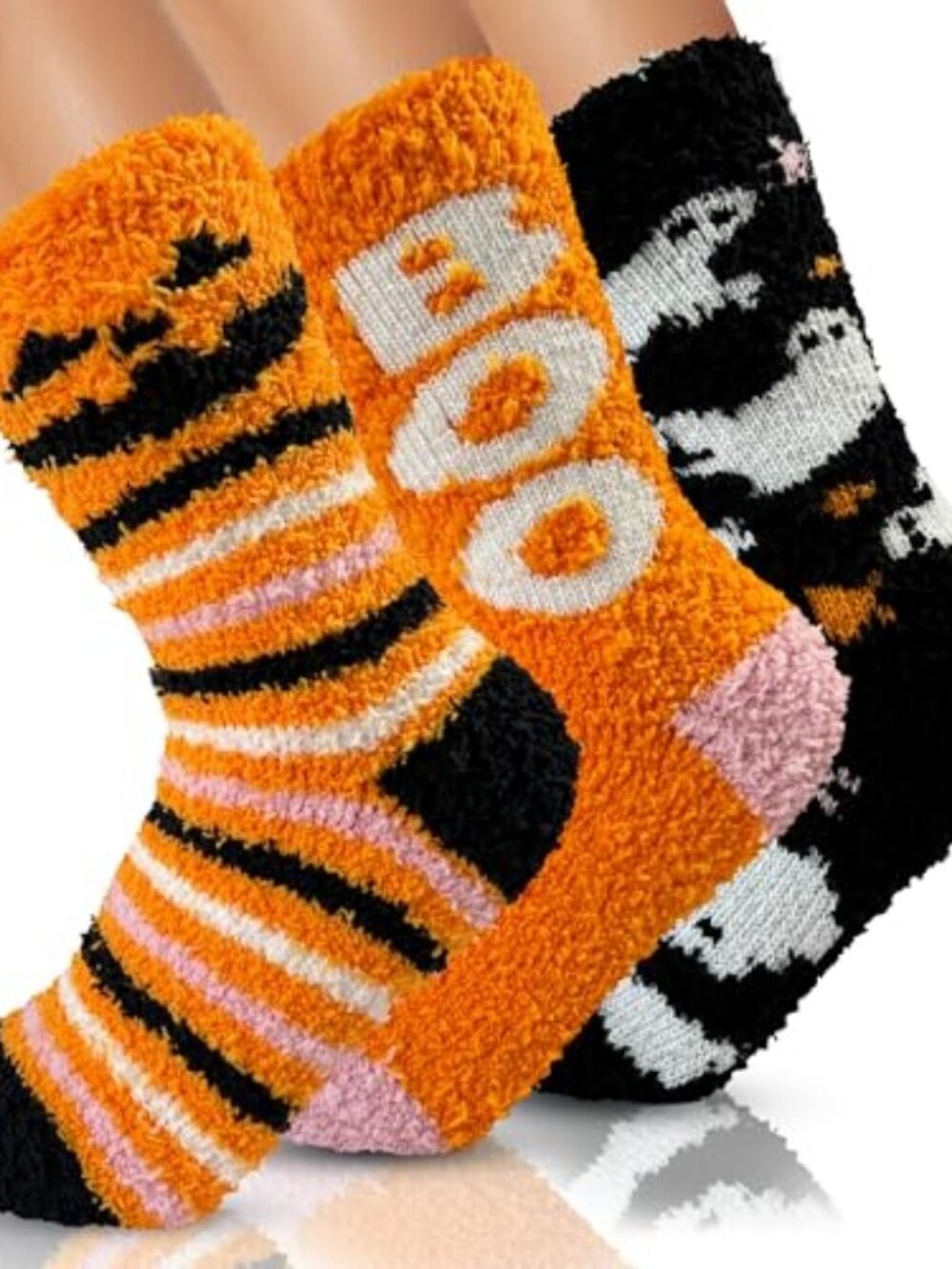 Ultra Luxe Soft Fuzzy Cloud Socks-Super Warm Cozy Fall Halloween Gifts for Women